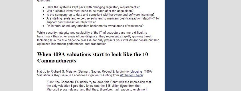 Do “swing vote” shares deserve a premium - BVWire - December 22, 2010